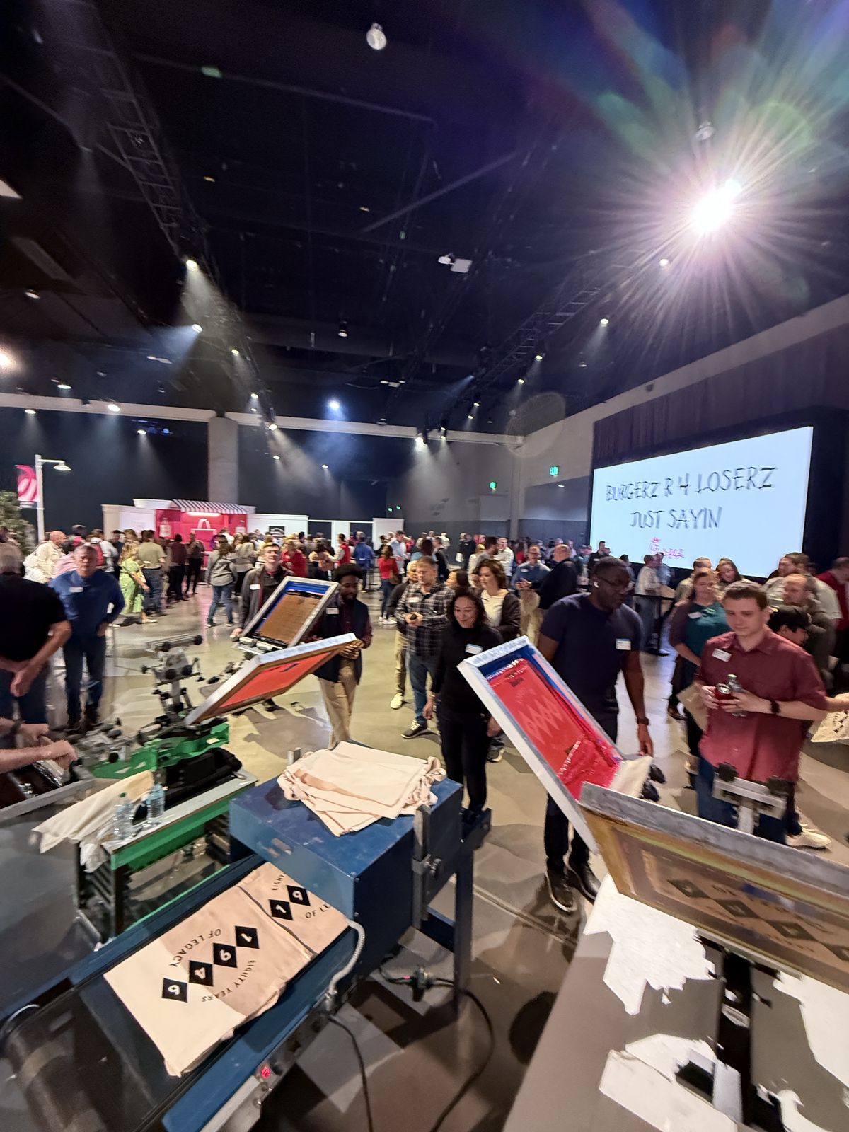 Live event printing at a Raleigh festivals & concerts event